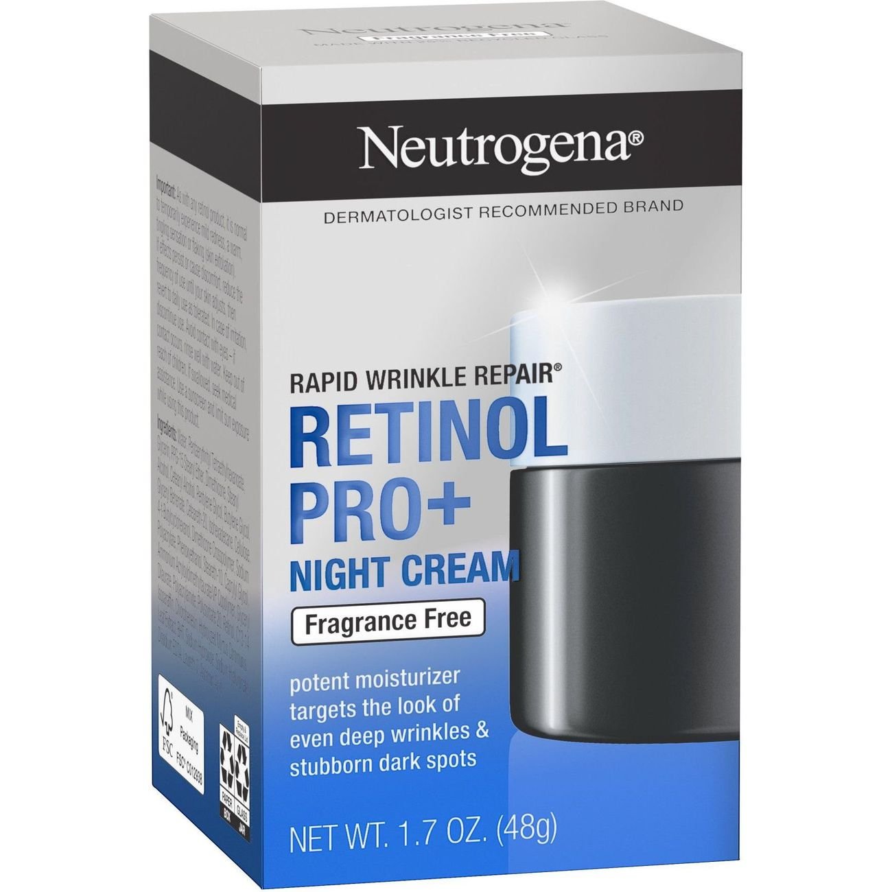 Neutrogena Rapid Wrinkle Repair Retinol Pro+ Night Cream