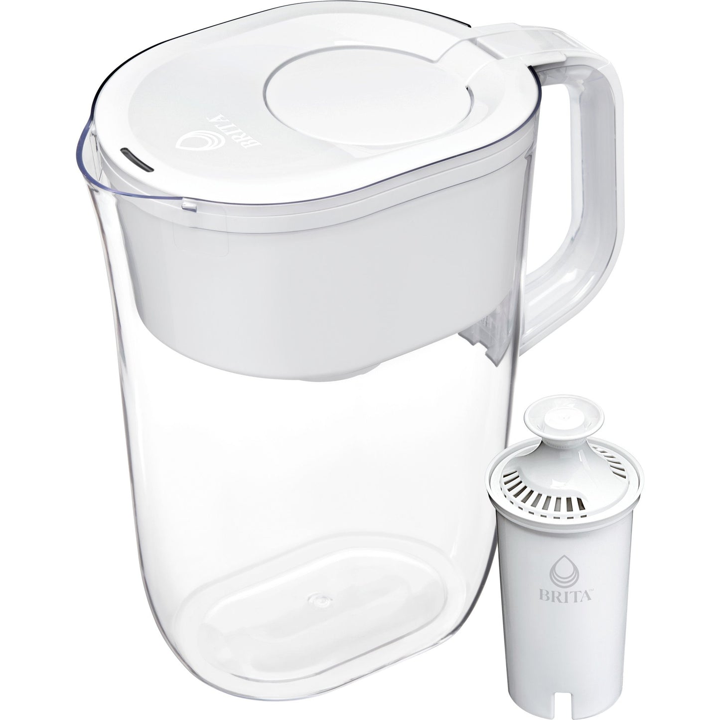 Brita Tahoe Large Water Filter Water Pitcher, 10-Cup