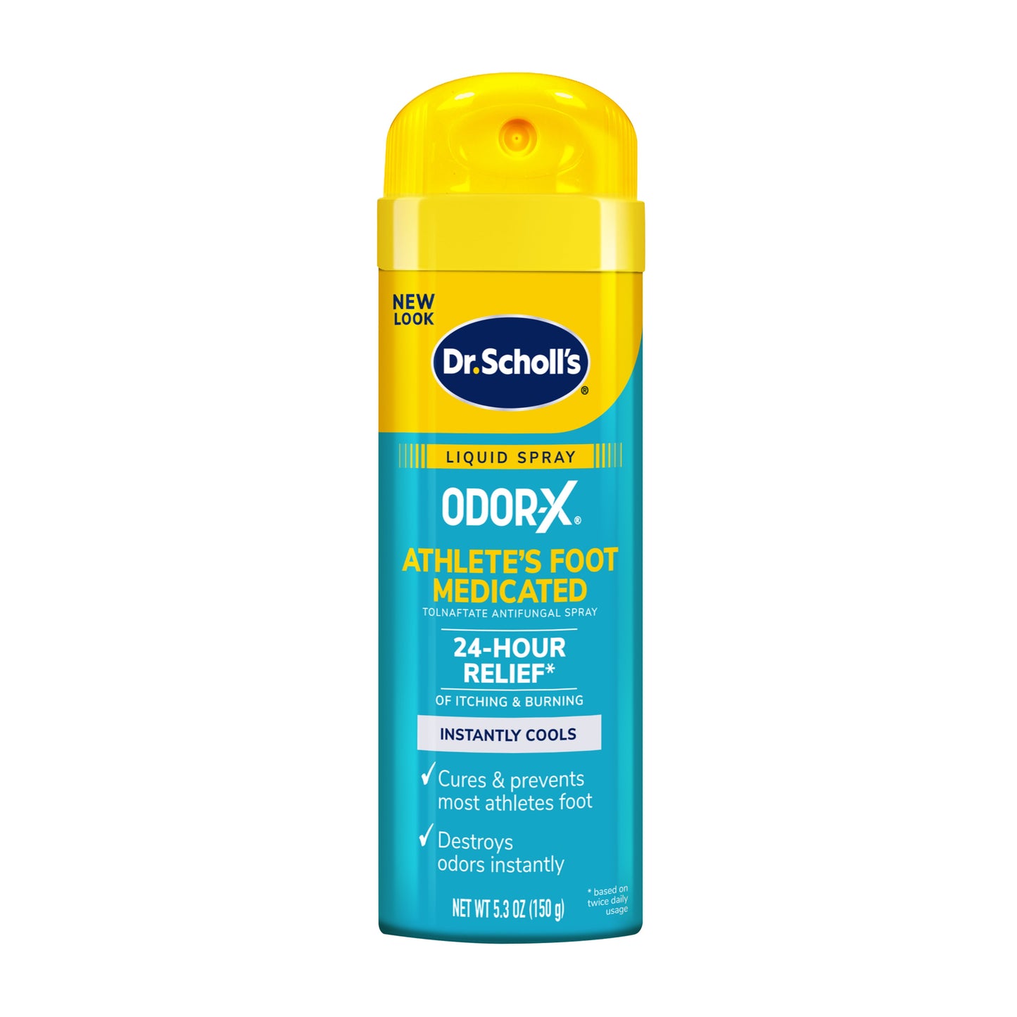 Dr. Scholl's Odor-X Athlete's Foot Medicated Liquid Spray
