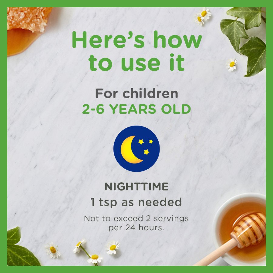 Zarbee's Kids Nighttime Cough & Mucus Relief Liquid - Natural Berry