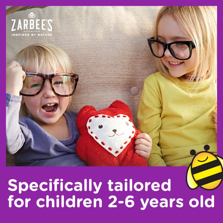 Zarbee's Kids Cough + Immune Daytime for Ages 2-6 - Berry