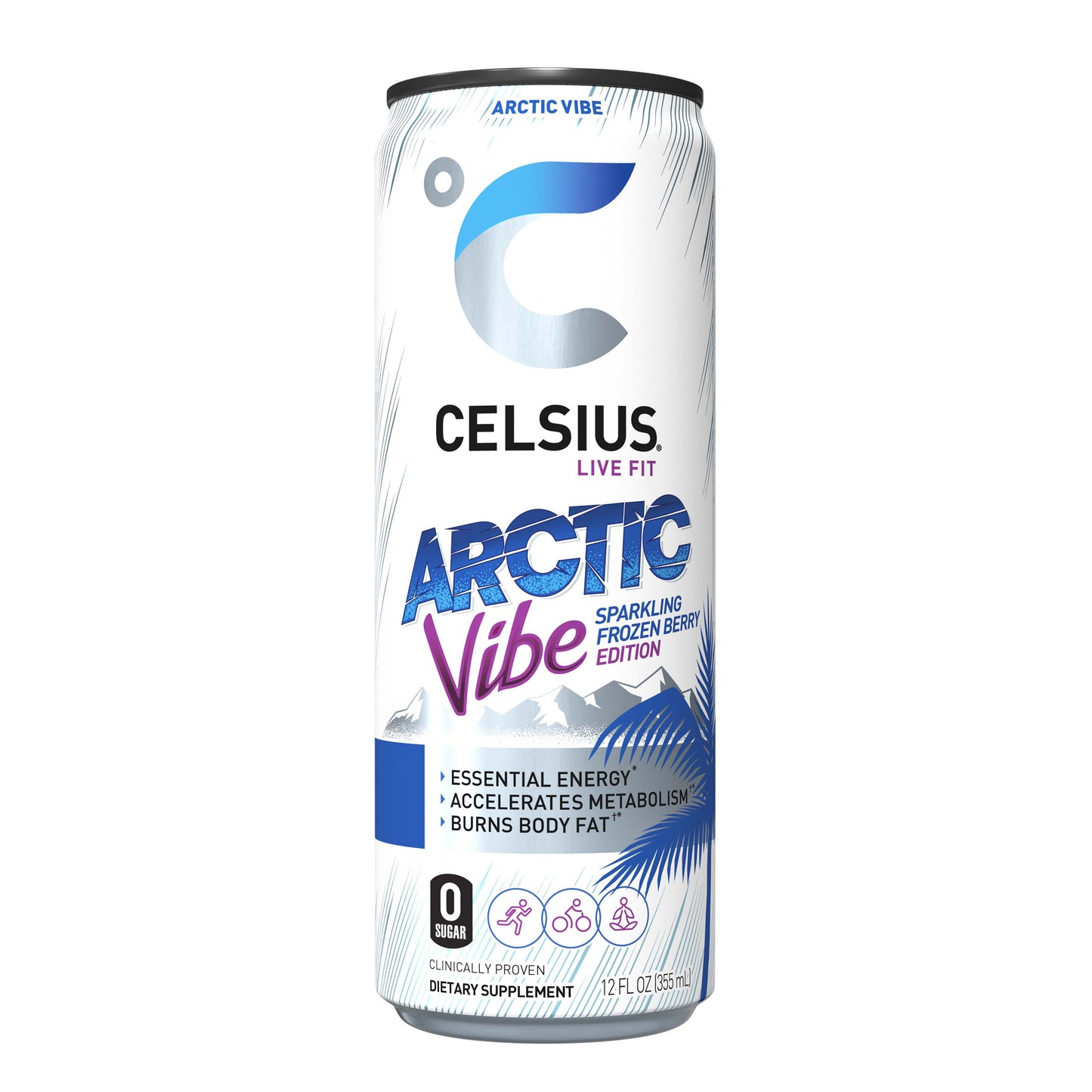 Celsius Sparkling Zero Sugar Energy Drink - Arctic Vibe
