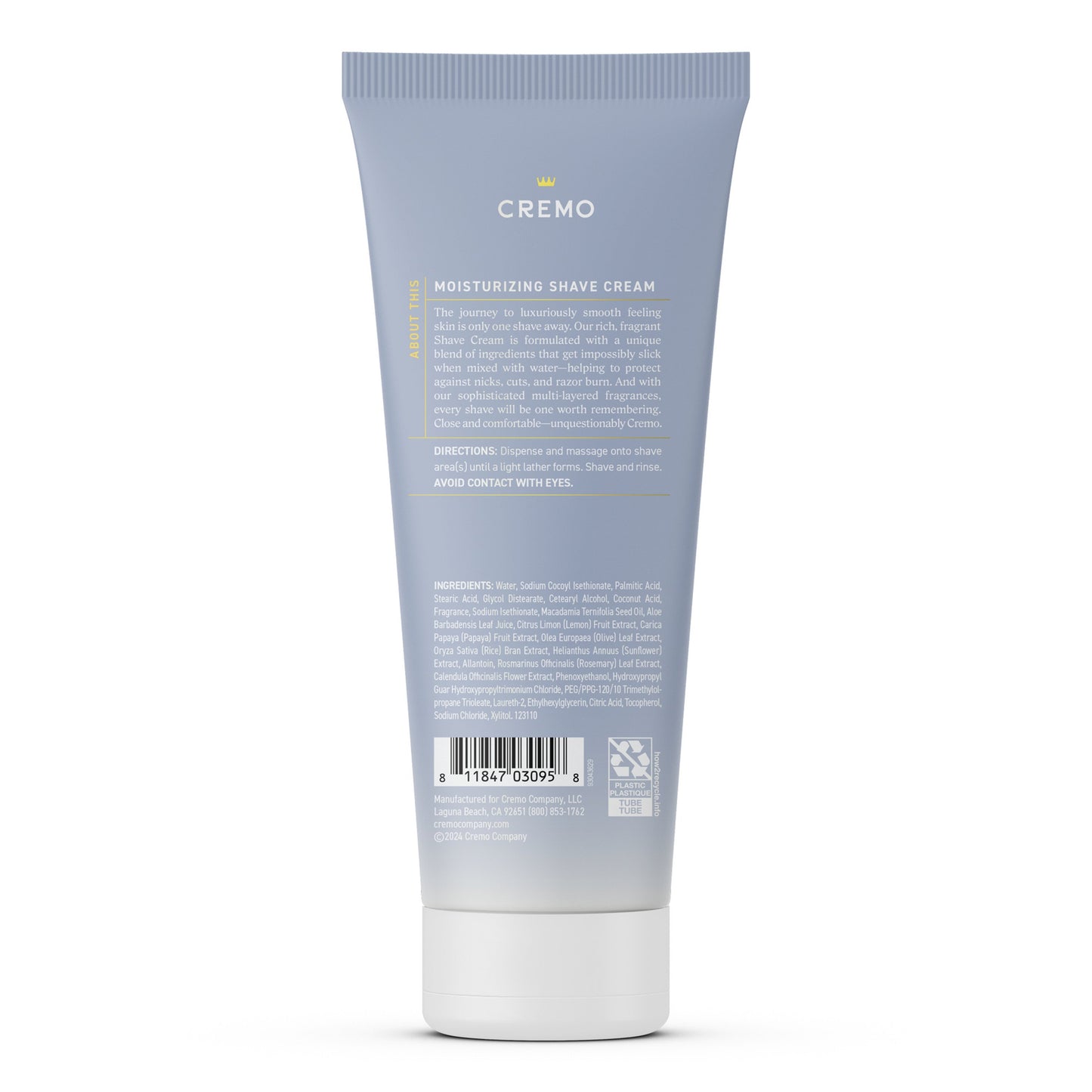 Cremo Shave Cream - Vanilla Orchid