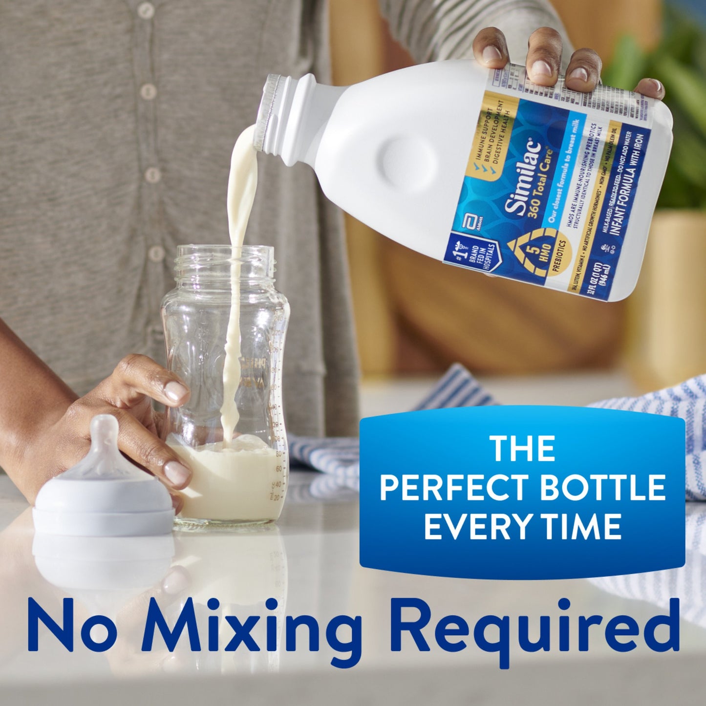 Similac 360 Total Care Ready-to-Feed Infant Formula with 5 HMO Prebiotics