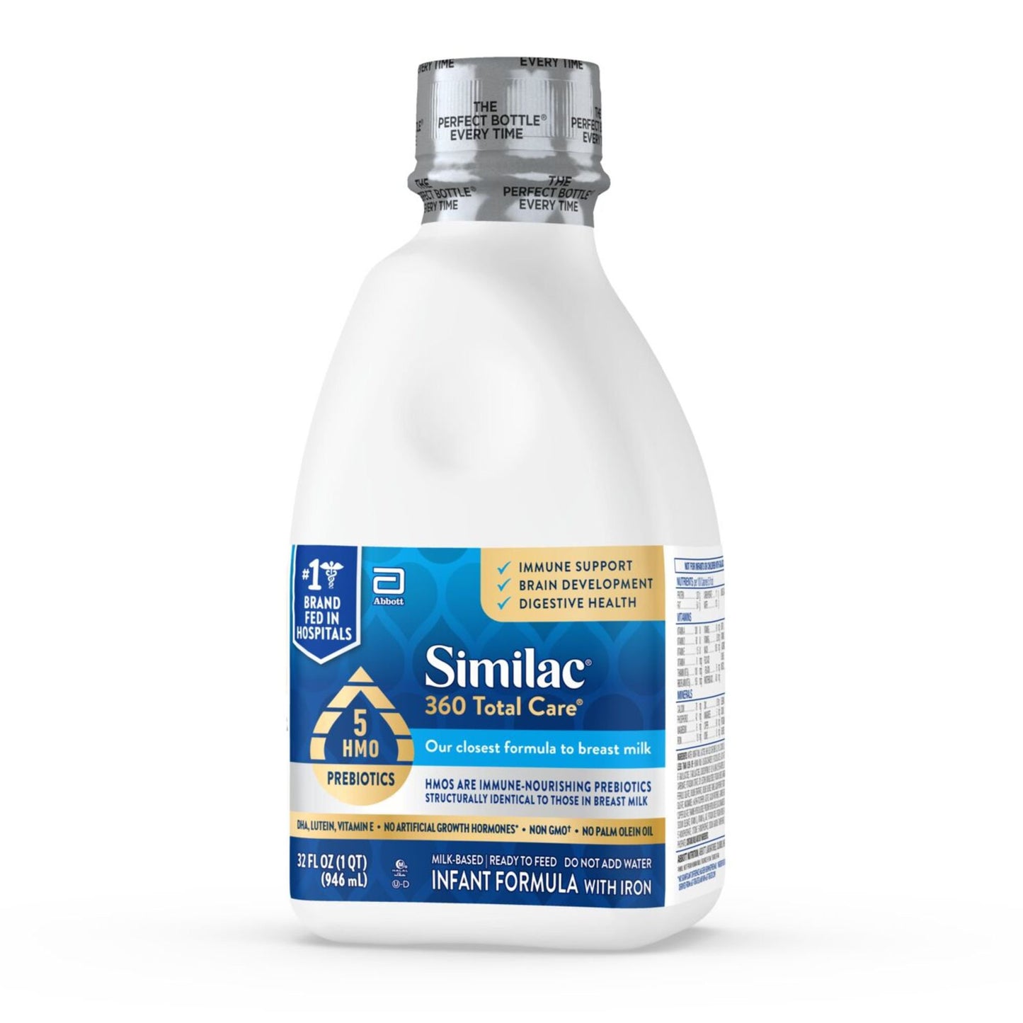 Similac 360 Total Care Ready-to-Feed Infant Formula with 5 HMO Prebiotics