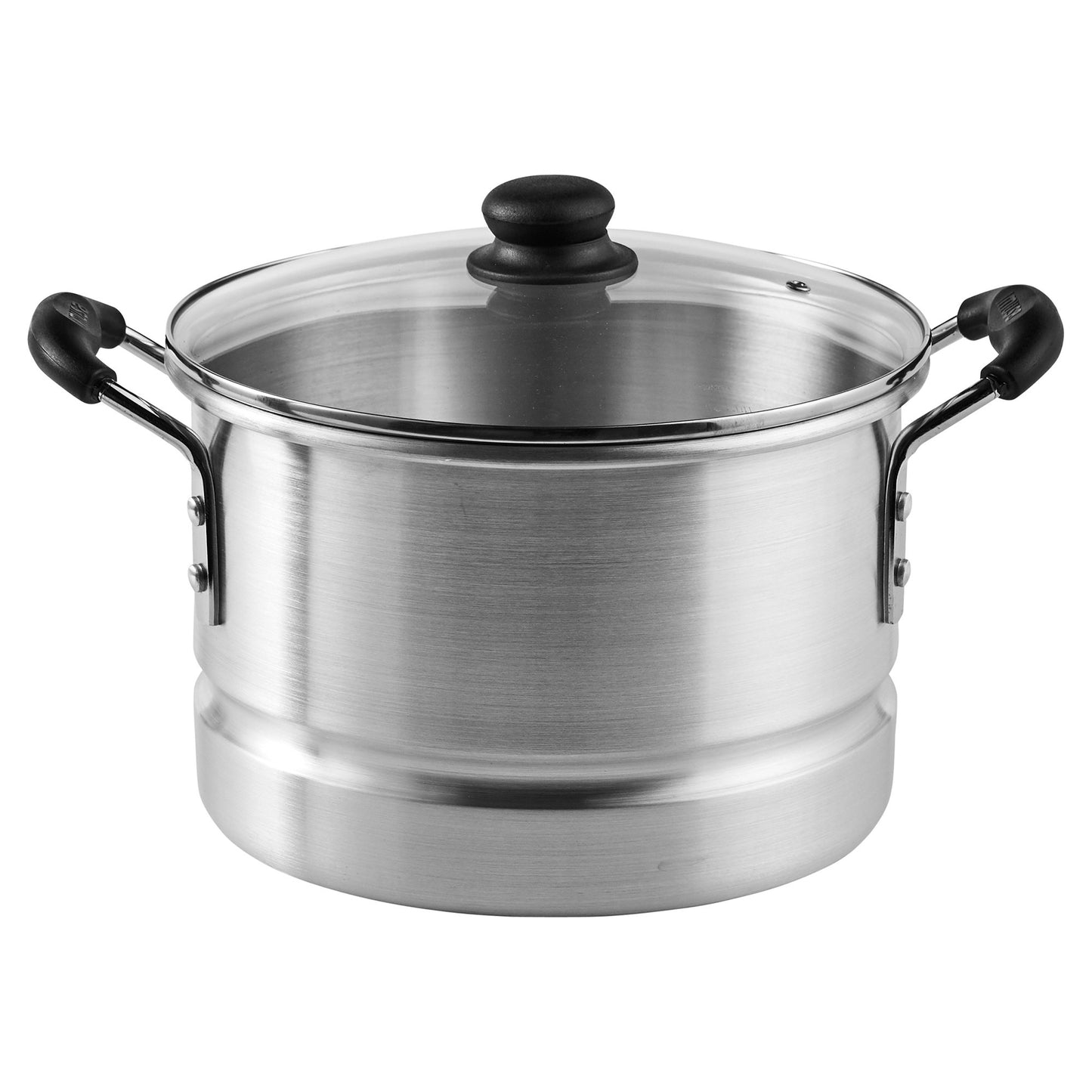 IMUSA Aluminum Steamer with Glass Lid