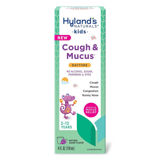 Hyland's Kids Daytime Cough & Mucus Liquid - Grape