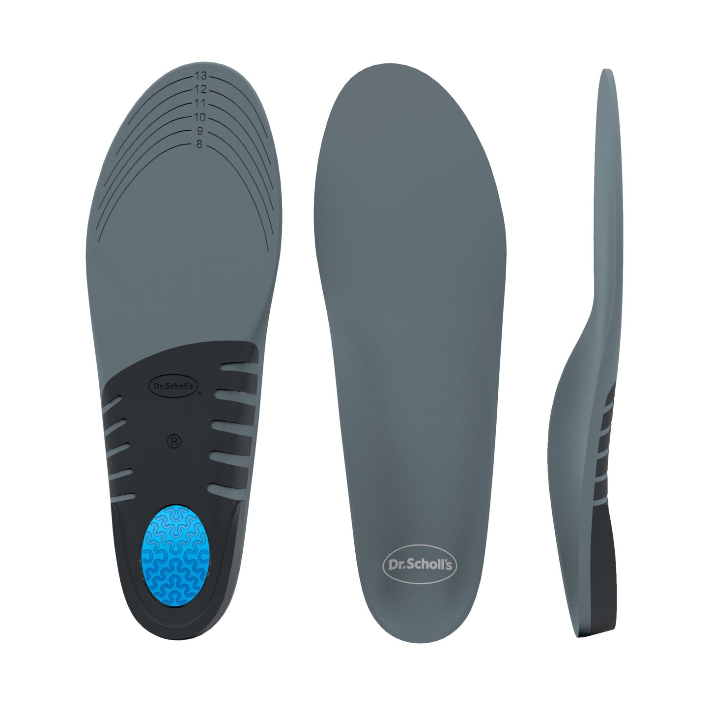 Dr. Scholl's Stability Support Insoles Men's Size 8-14