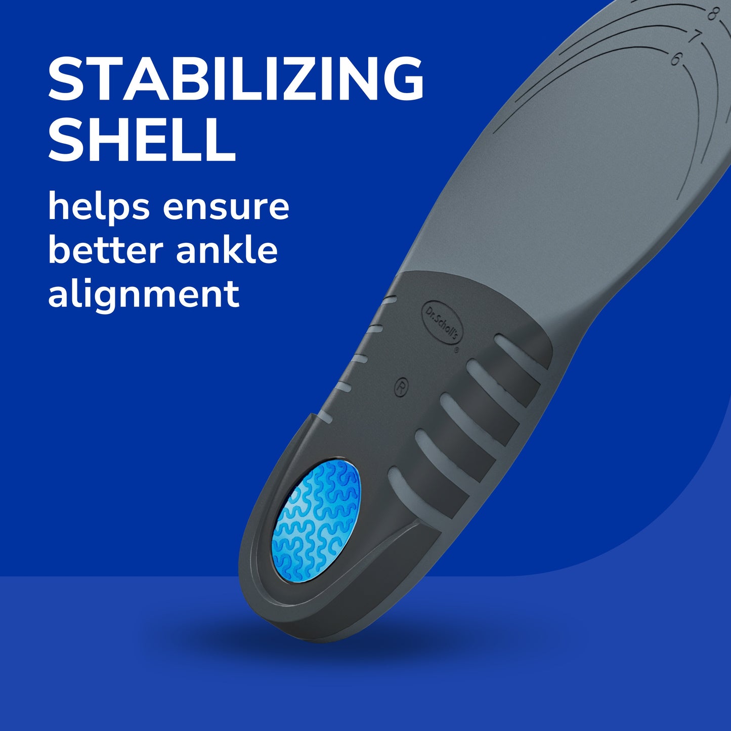 Dr. Scholl's Stability Support Insoles Womens 6-10