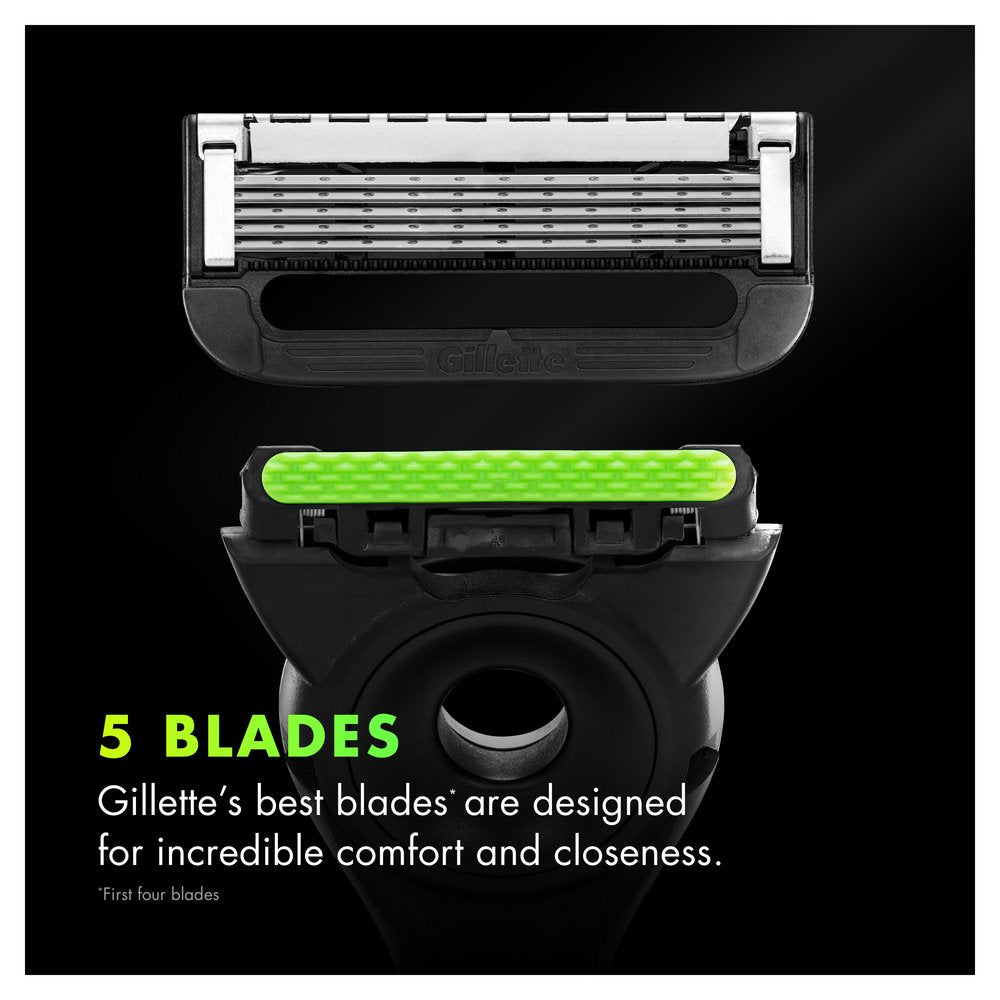 GilletteLabs Razor with Stand + 1 Blade Refill