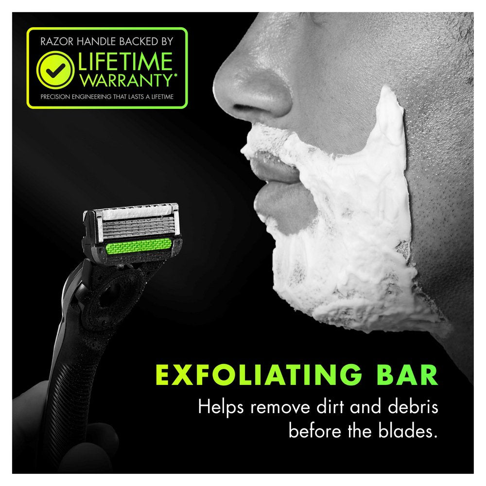 GilletteLabs Razor with Stand + 1 Blade Refill