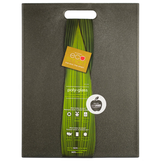 Architec Eco-Smart Poly-Glass Everyday Cutting Board - Black