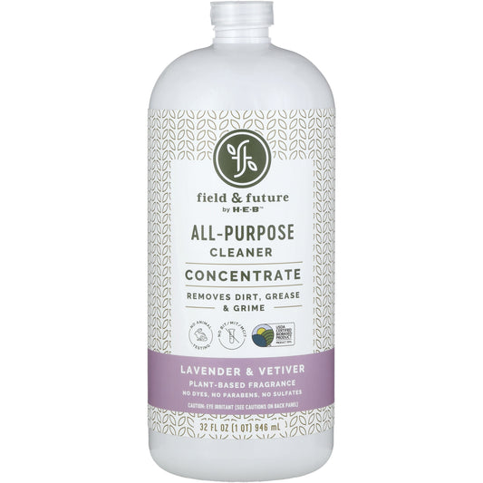 Field & Future by H-E-B All-Purpose Cleaner Concentrate - Lavender & Vetiver