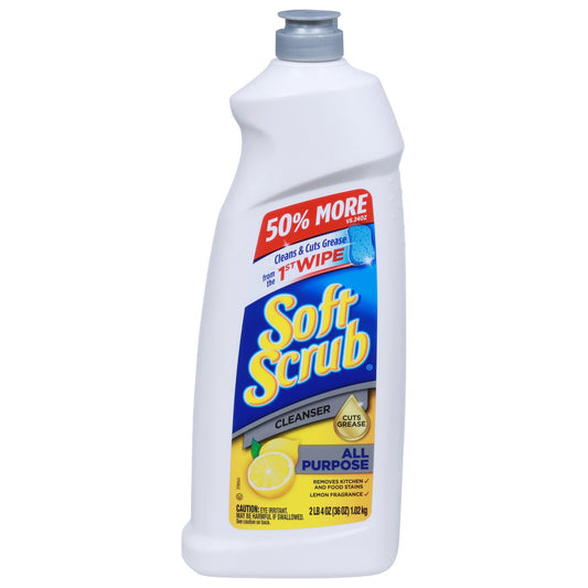 Soft Scrub Soft Scrub All Purpose Surface Cleanser Lemon