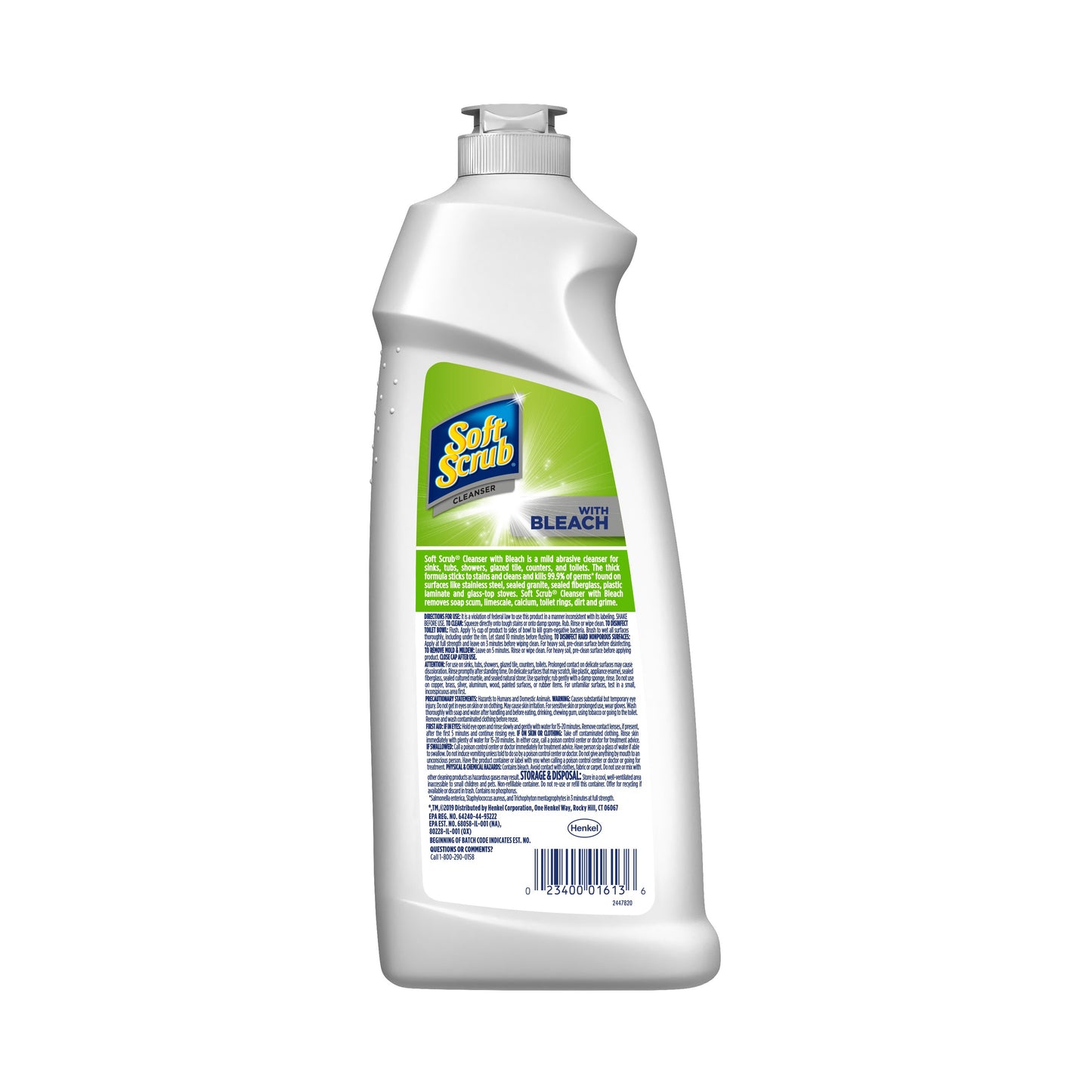 Soft Scrub Soft Scrub Antibacterial Multi-Purpose Cleanser with Bleach Surface Cleaner