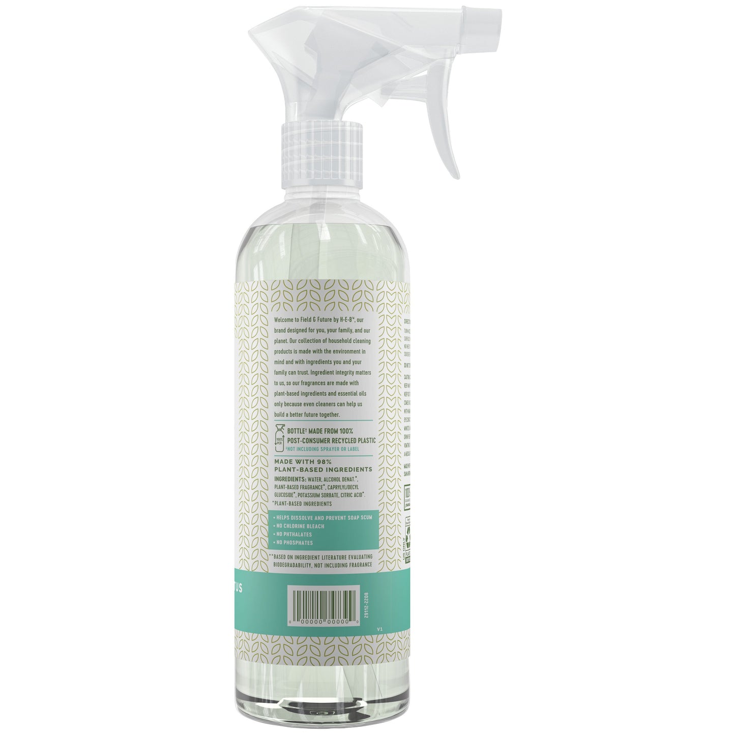 Field & Future by H-E-B Daily Shower Cleaner - Wild Mint & Eucalyptus