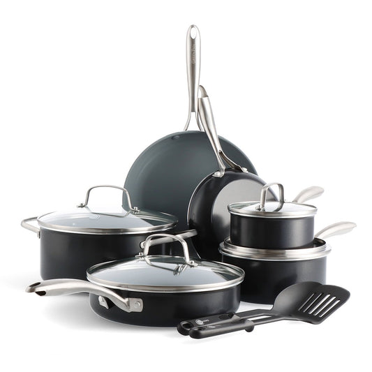 GreenPan Swift Collection Ceramic Nonstick Cookware Set