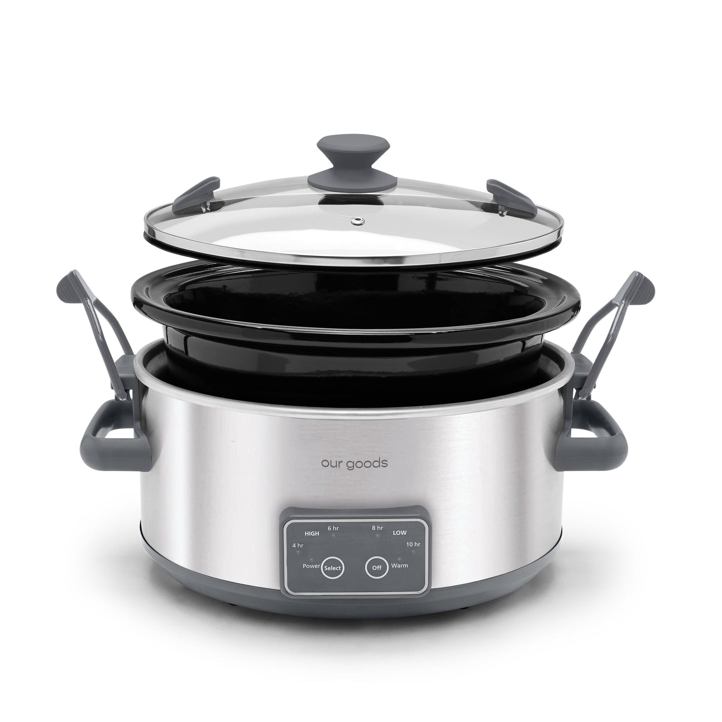 our goods Programmable Slow Cooker - Stainless Steel
