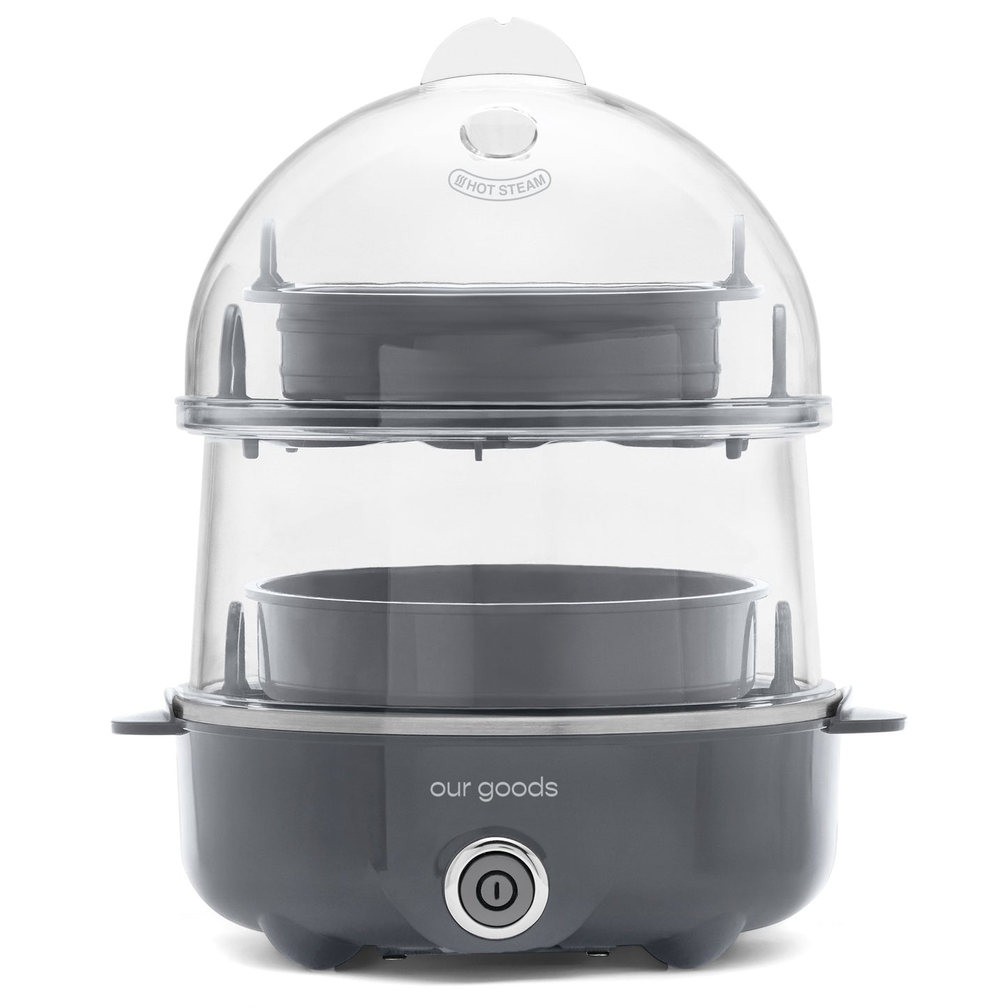 our goods Egg Cooker - Pebble Gray