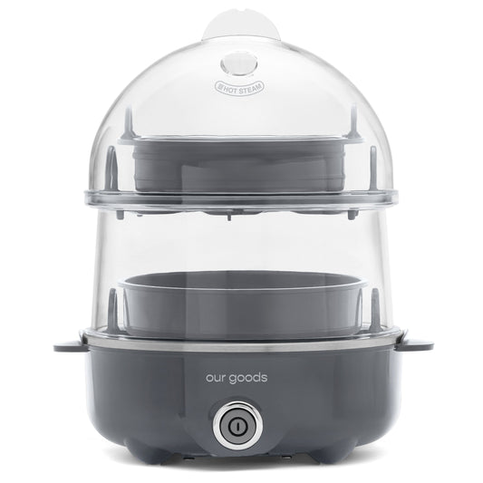 our goods Egg Cooker - Pebble Gray