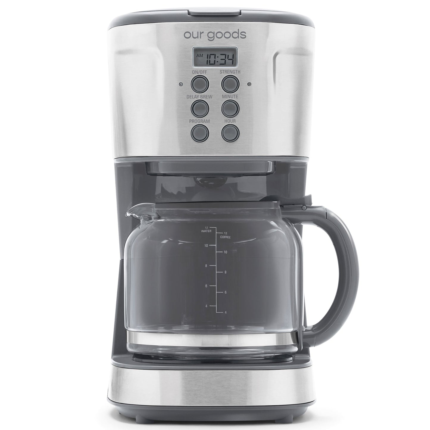 our goods Programmable Coffee Maker - Pebble Gray