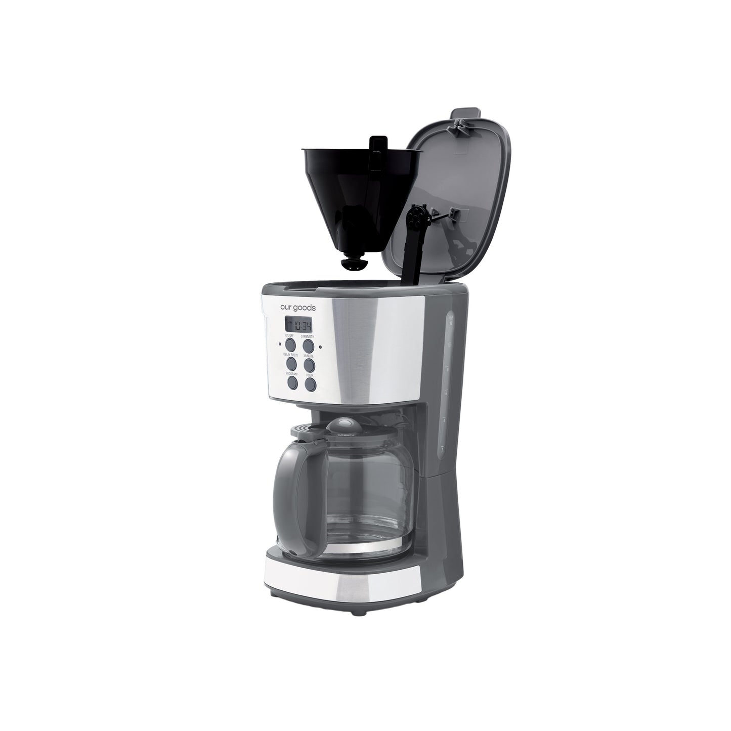 our goods Programmable Coffee Maker - Pebble Gray