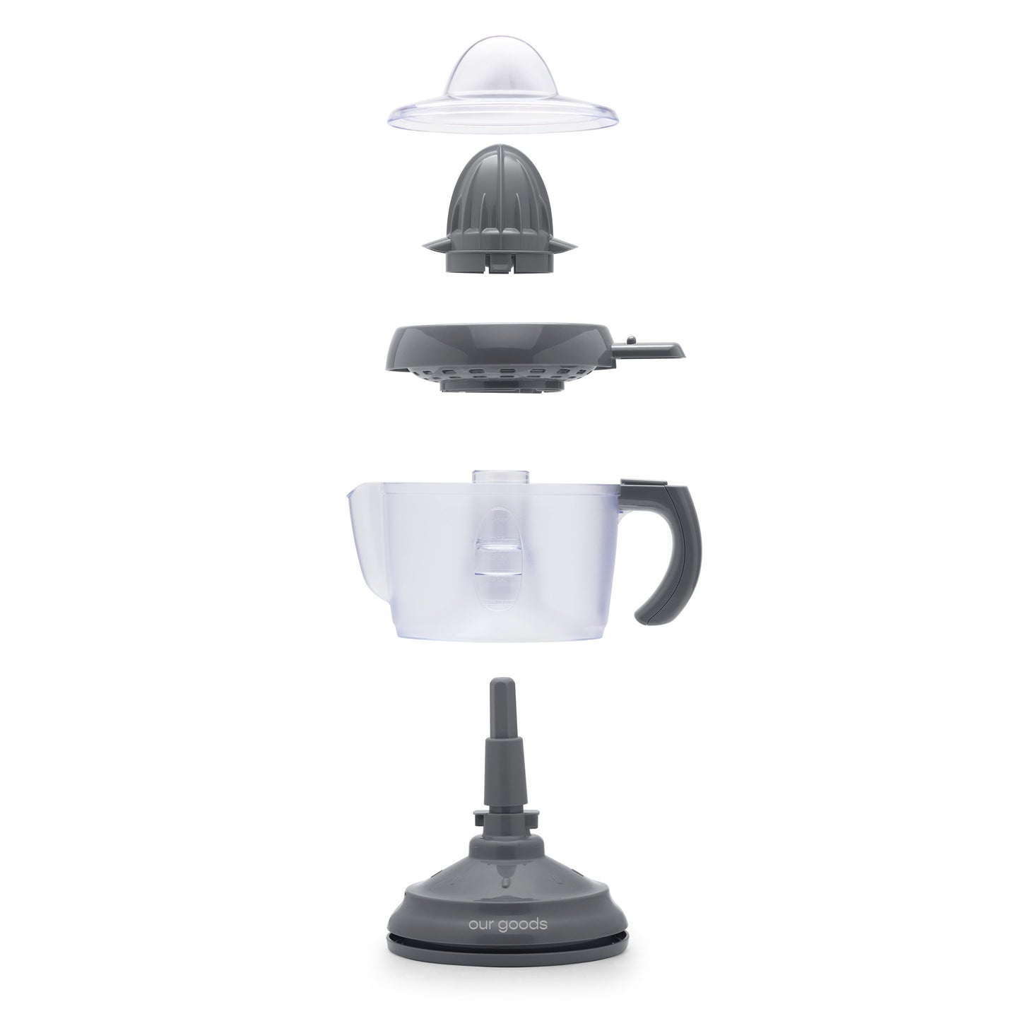 our goods Electric Citrus Juicer - Pebble Gray