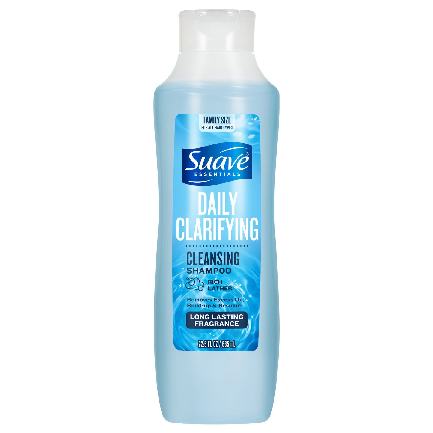 Suave Essentials Cleansing Shampoo - Daily Clarifying