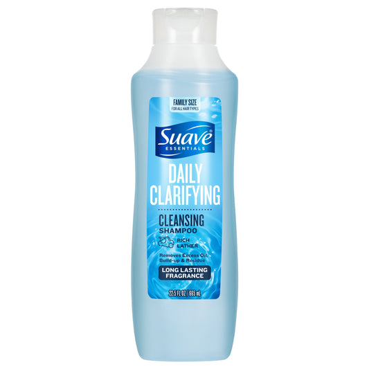 Suave Essentials Cleansing Shampoo - Daily Clarifying
