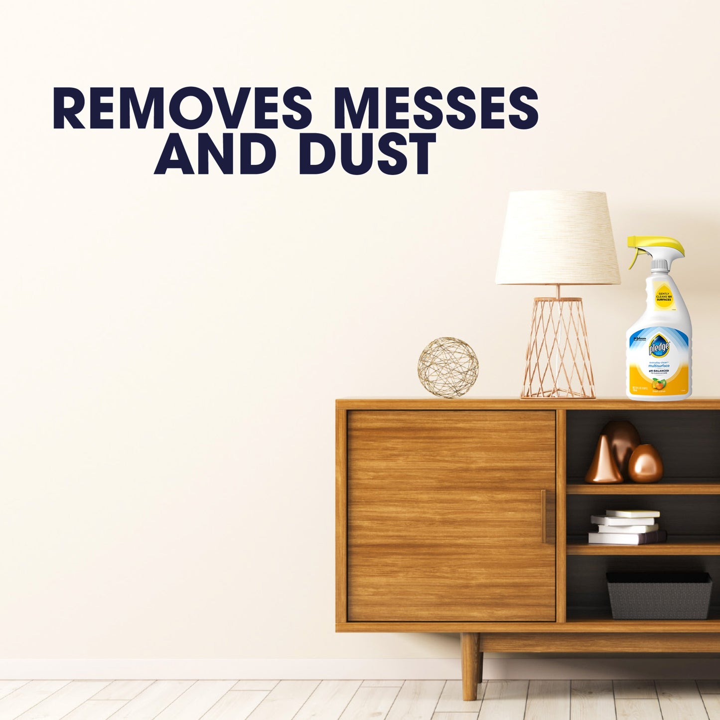 Pledge Pledge pH-Balanced Multisurface Cleaner Spray for Everyday Care, Fresh Citrus Scent, 25oz