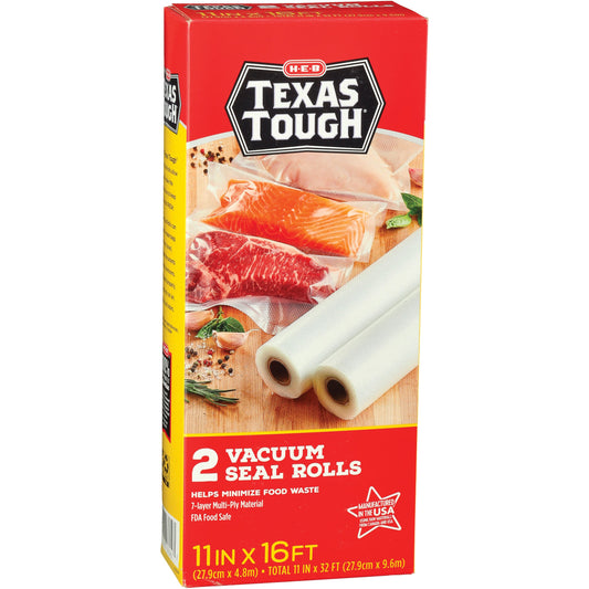 H-E-B Texas Tough Vacuum Seal Rolls