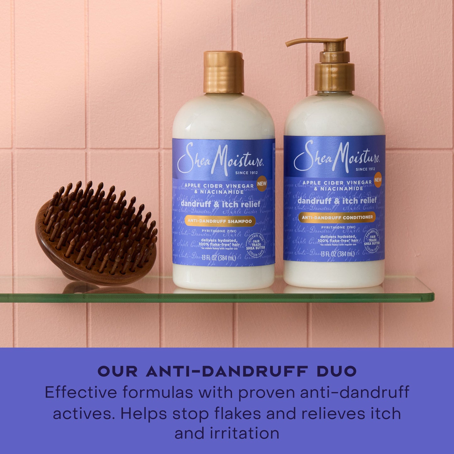 SheaMoisture Anti-Dandruff Shampoo Apple Cider Vinegar & Salicylic Acid