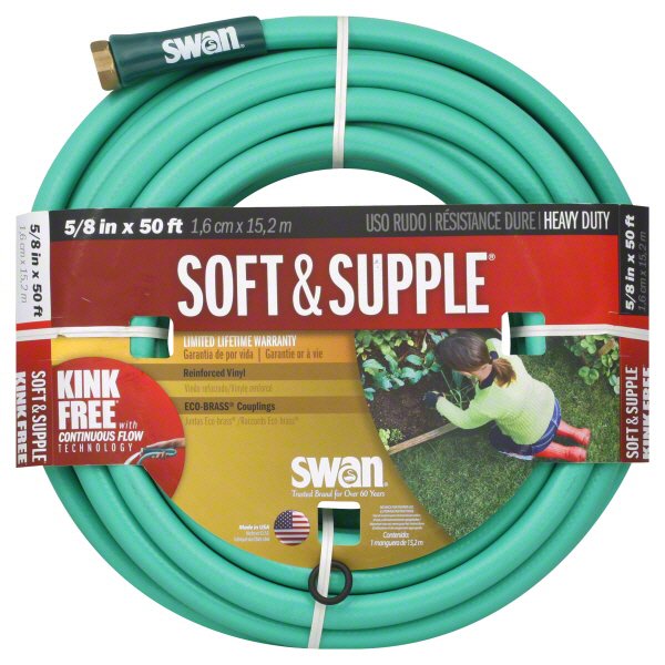 Swan Soft & SUPPLE Heavy Duty Garden Hose