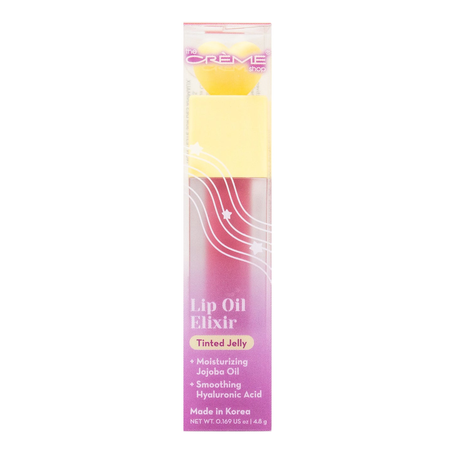 The Crème Shop Lip Oil Elixir - Flirty Fuchsia