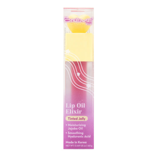 The Crème Shop Lip Oil Elixir - Flirty Fuchsia