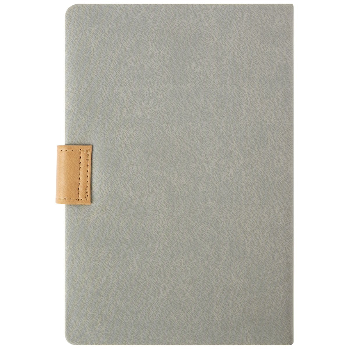 C.R. Gibson Leatherette Lined Journal with Magnetic Closure - Gray