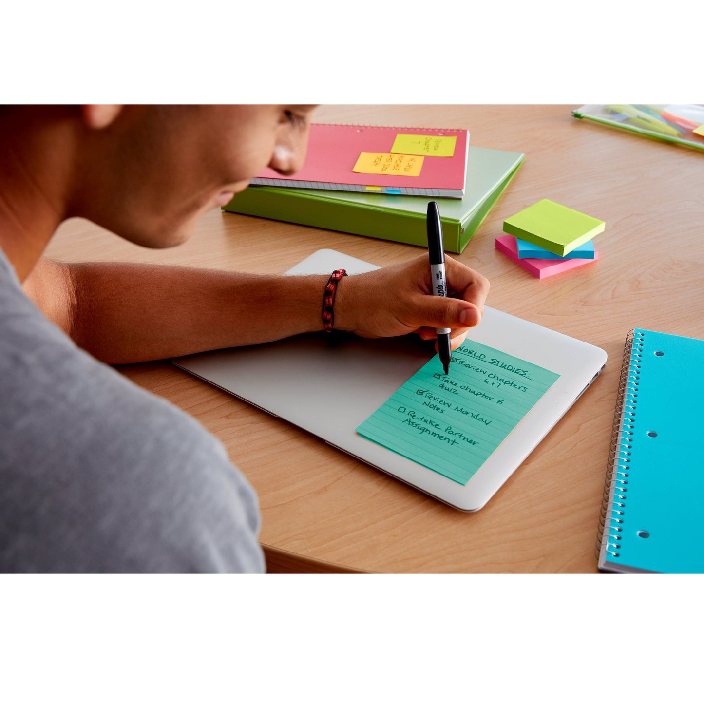 Post-it Super Sticky Lined Notes - Supernova Neon Collection, 270 Ct