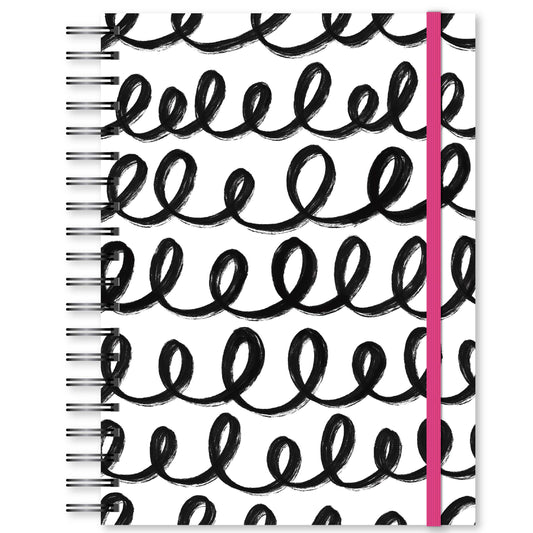 C.R. Gibson Doodles Lined Spiral Journal