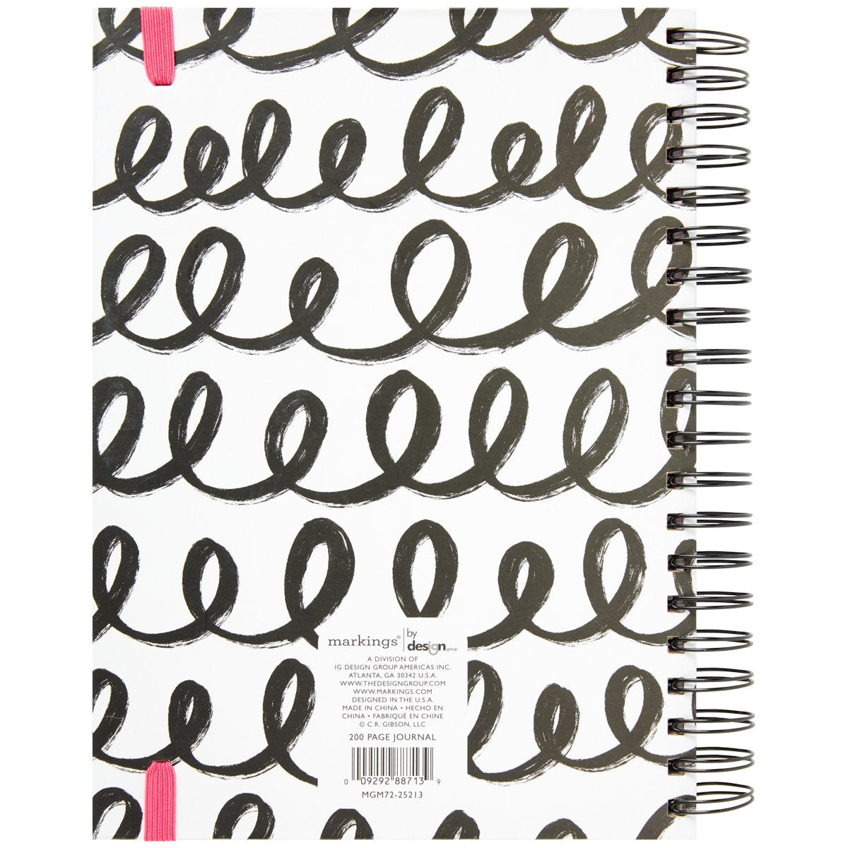 C.R. Gibson Doodles Lined Spiral Journal