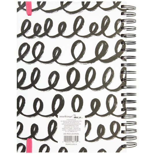 C.R. Gibson Doodles Lined Spiral Journal