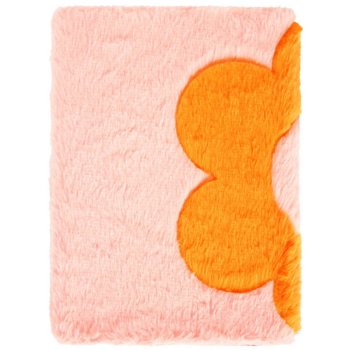 C.R. Gibson Flower Tri-Fold Furry Lined Journal