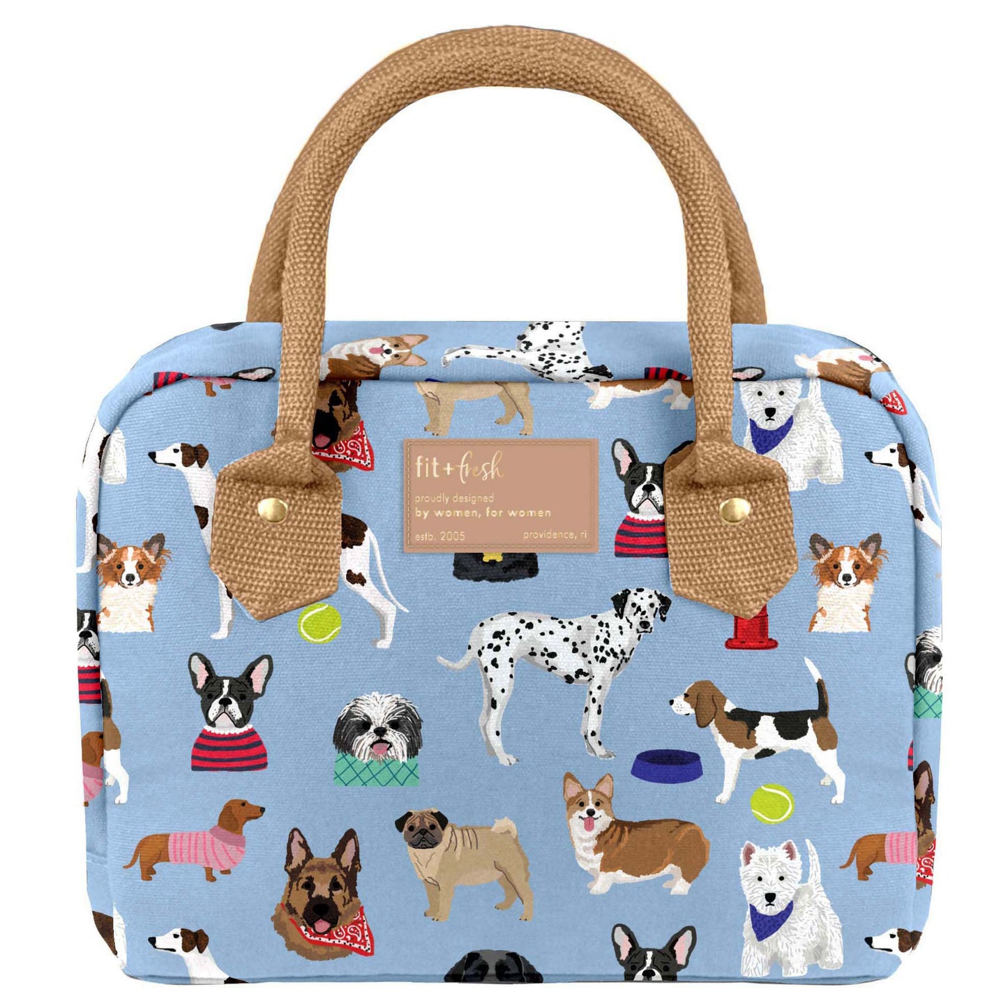 Fit + Fresh Bloomington Lunch Bag Kit - Dog Breeds