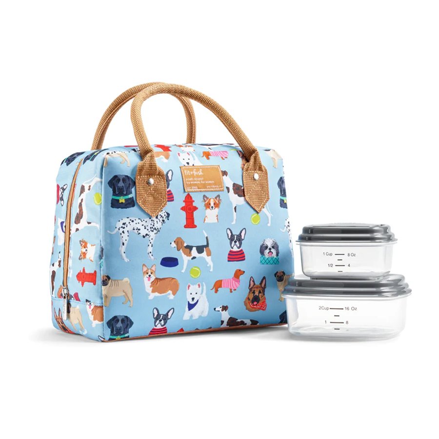 Fit + Fresh Bloomington Lunch Bag Kit - Dog Breeds