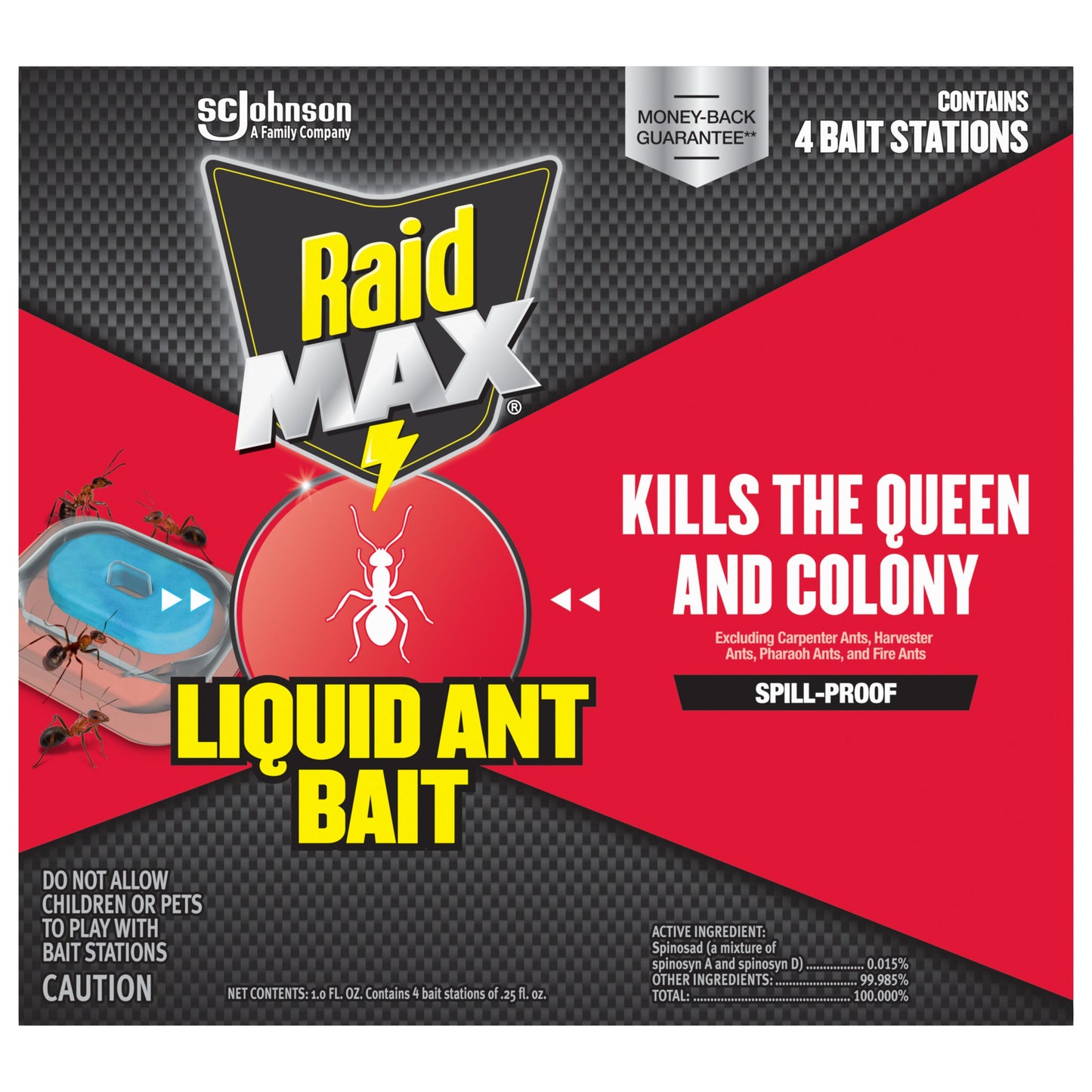Raid MAX Liquid Ant Baits