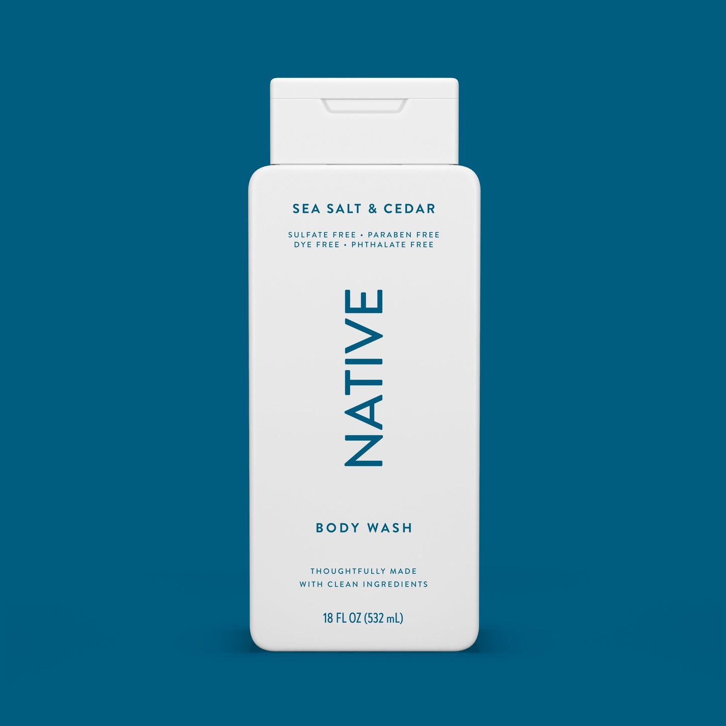 Native Body Wash - Sea Salt & Cedar