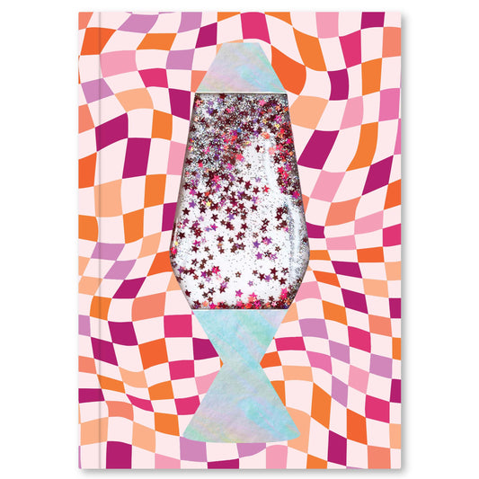 C.R. Gibson Lava Lamp Book Bound Lined Journal