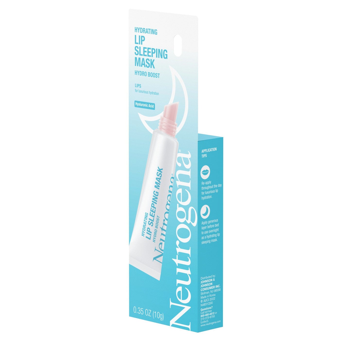 Neutrogena Hydro Boost Hydrating Clear Lip Sleeping Mask Tube