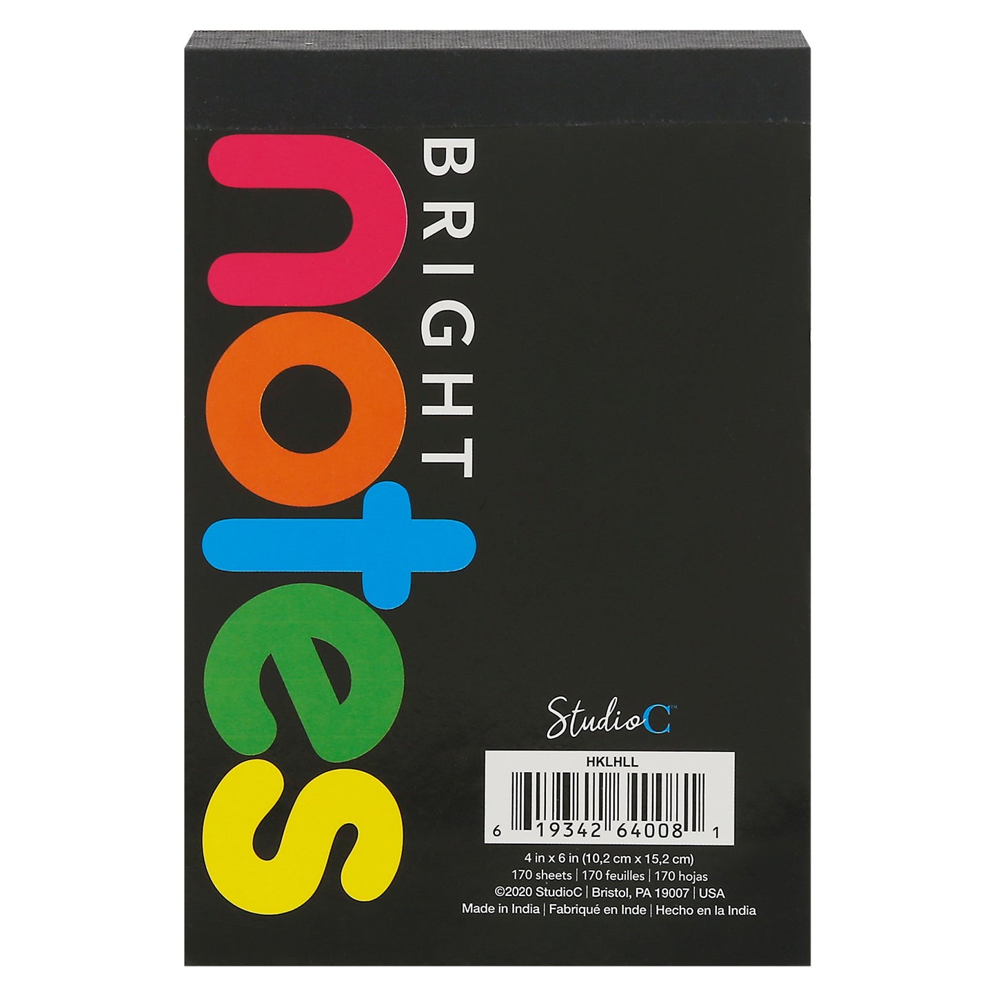 Carolina Pad Bright Notes Top Bound Memo Pad