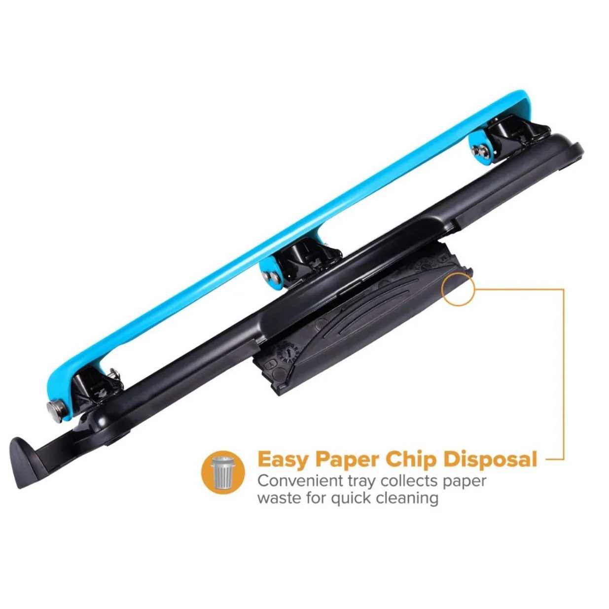 Bostitch EZ Squeeze 3 Hole Punch - Blue
