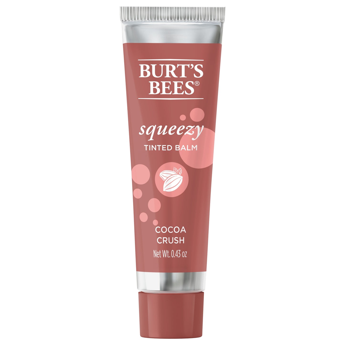 Burt's Bees Squeezy Tinted Lip Balm - Cocoa Crush